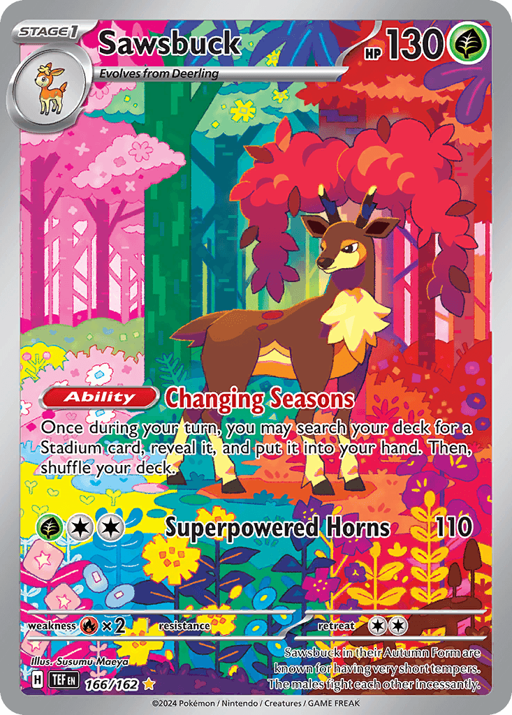 Sawsbuck Temporal Forces card