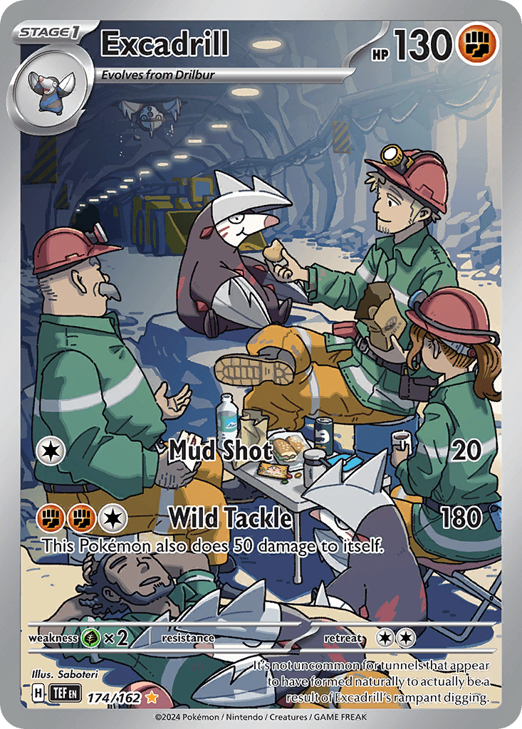 Excadrill Temporal Forces card