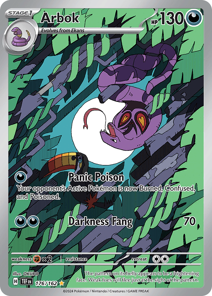 Arbok Temporal Forces card