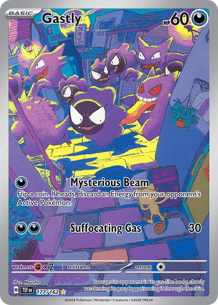 Gastly Temporal Forces card