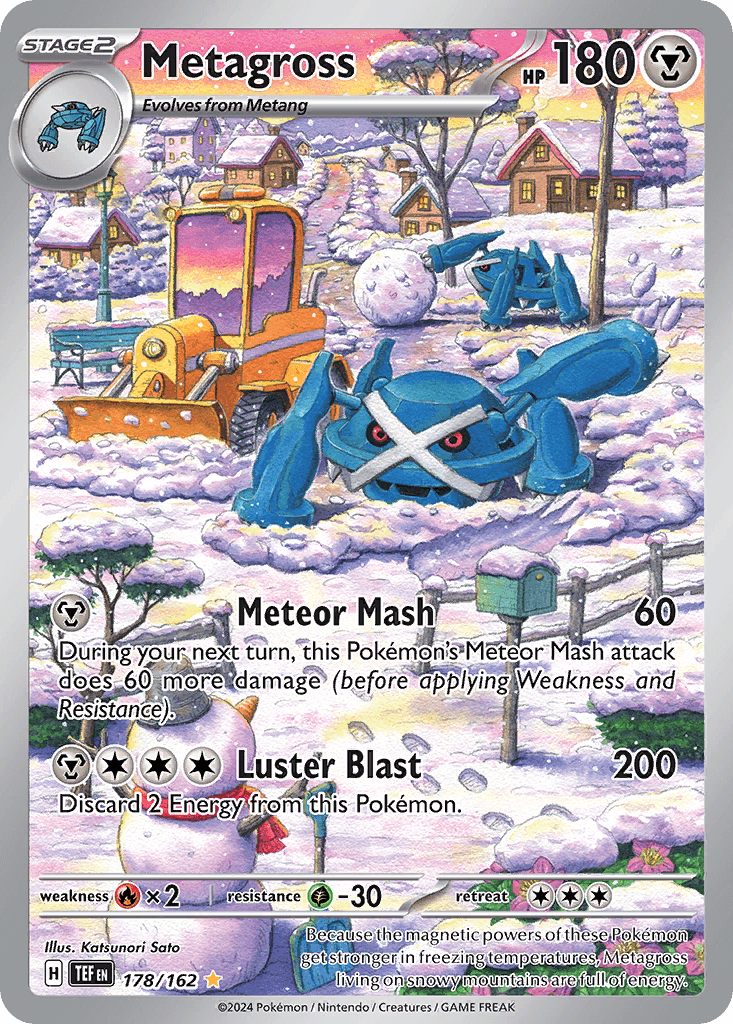 Metagross Temporal Forces card