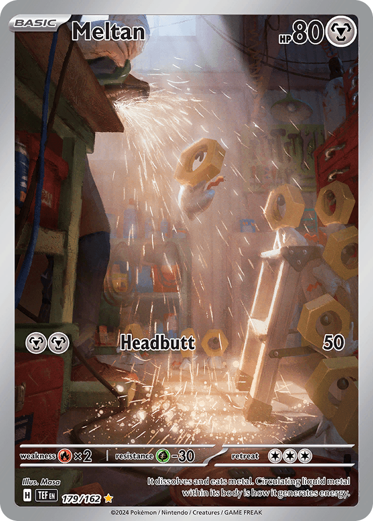 Meltan Temporal Forces card