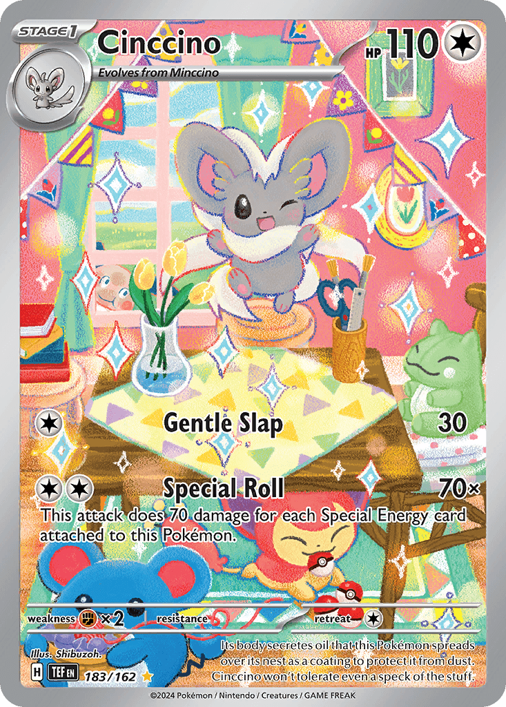 Cinccino Temporal Forces card