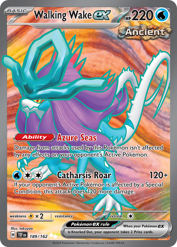 Walking Wake ex Temporal Forces card
