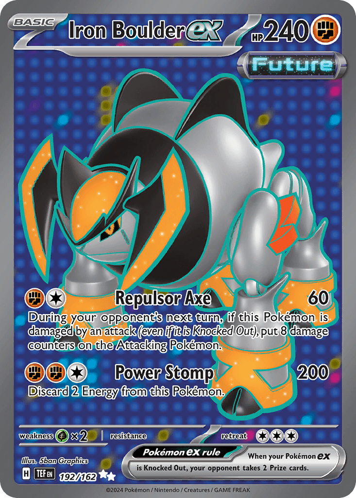 Iron Boulder ex Temporal Forces card