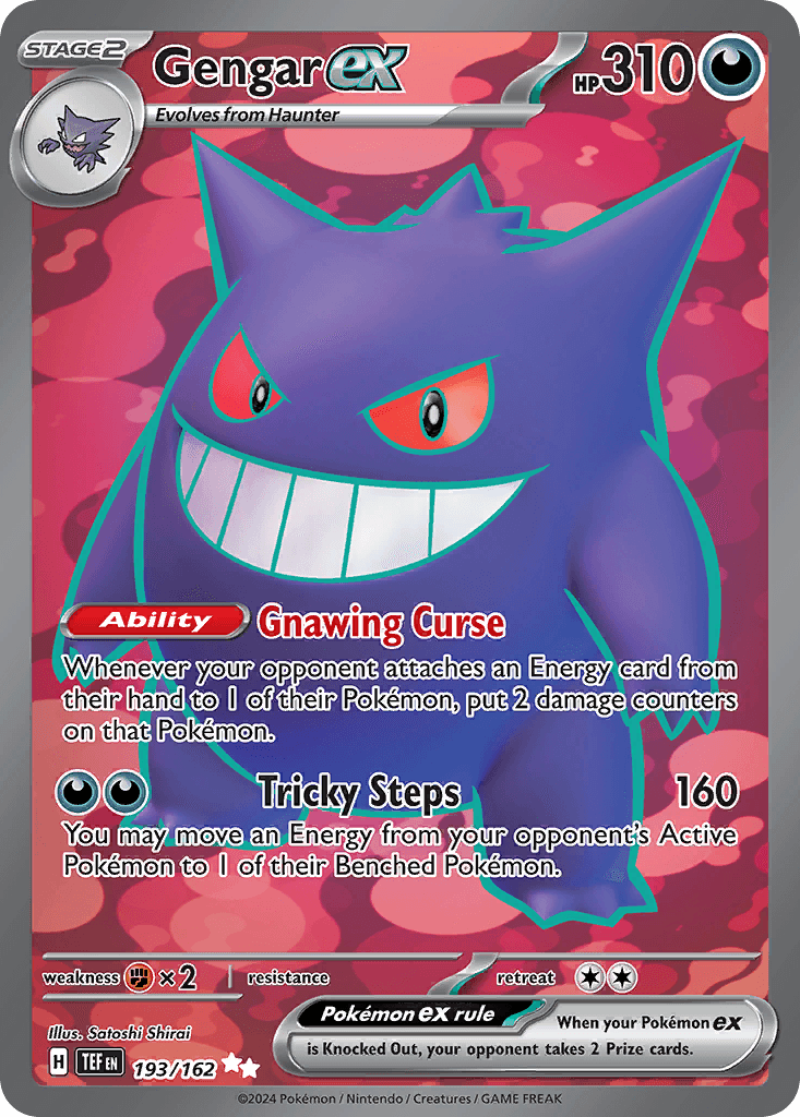 Gengar ex Temporal Forces card