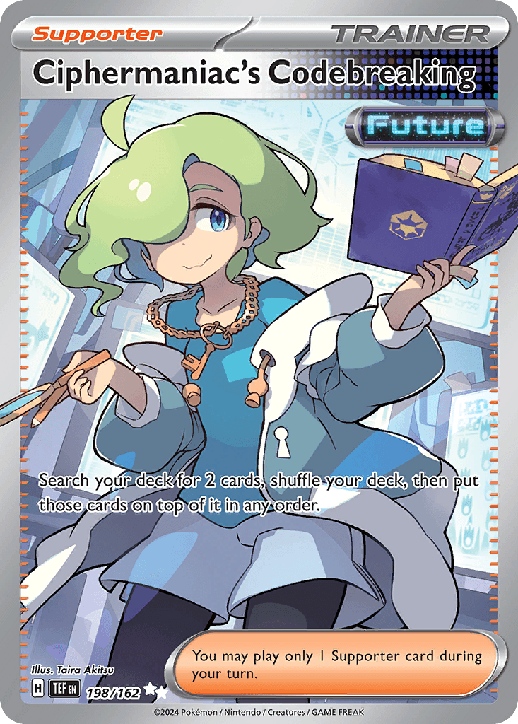 Ciphermaniac's Codebreaking Temporal Forces card
