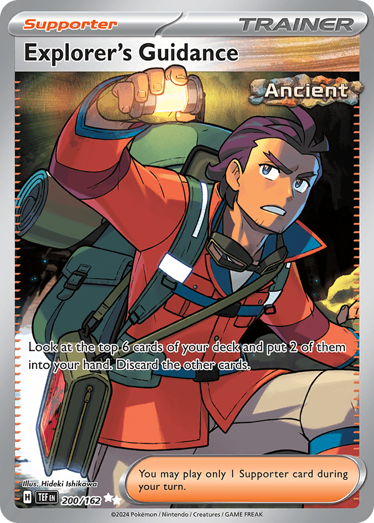 Explorer's Guidance Temporal Forces card