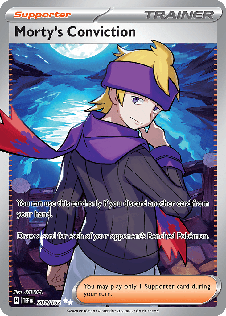 Morty's Conviction Temporal Forces card
