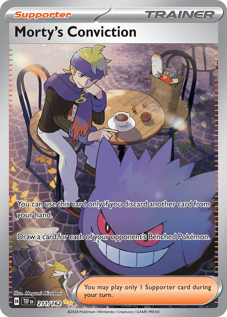 Morty's Conviction Temporal Forces card