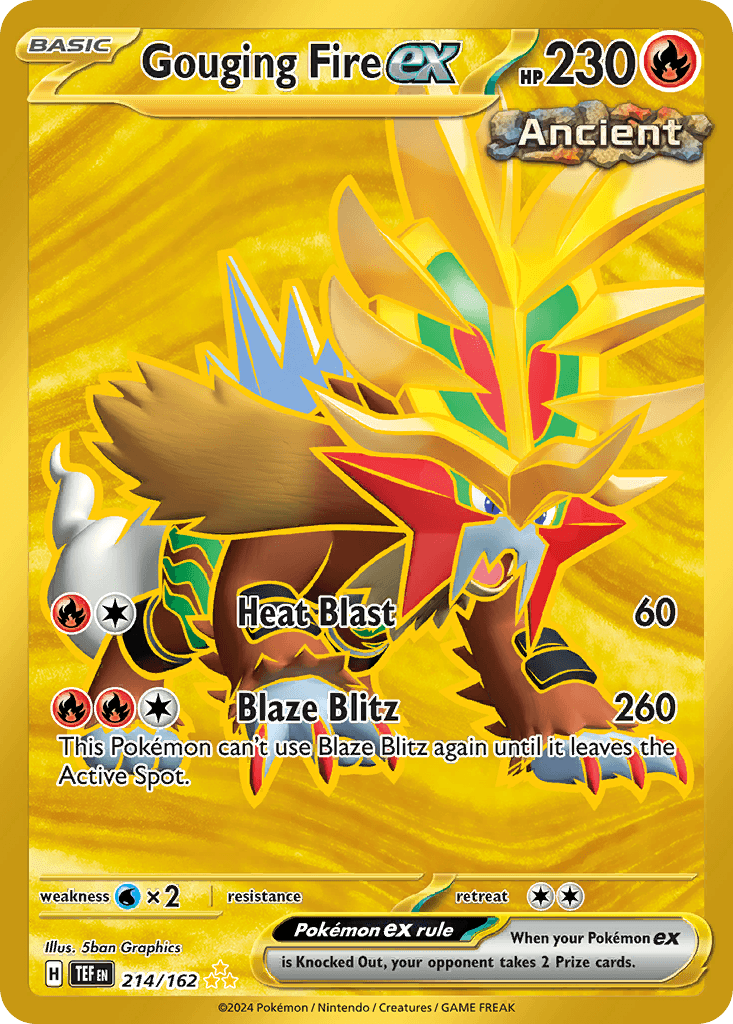 Gouging Fire ex Temporal Forces card