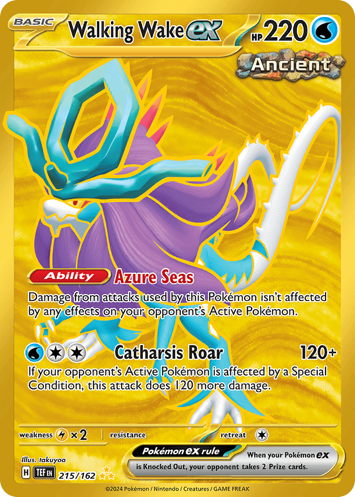 Walking Wake ex Temporal Forces card