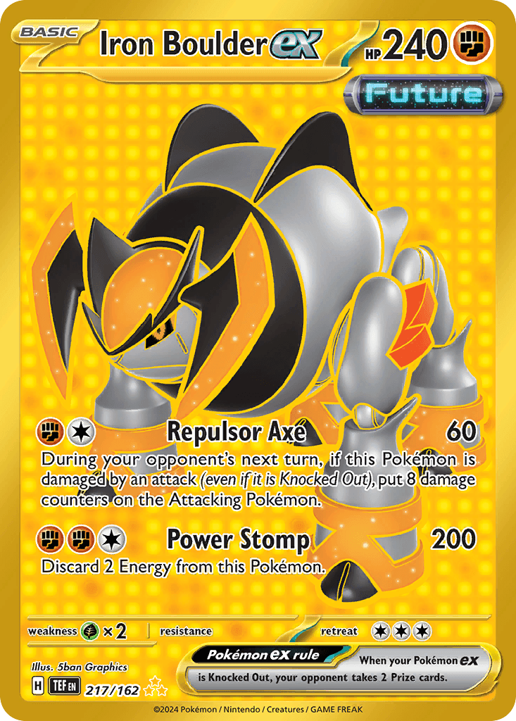 Iron Boulder ex Temporal Forces card