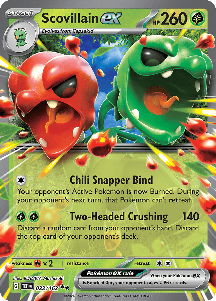 Scovillain ex Temporal Forces card