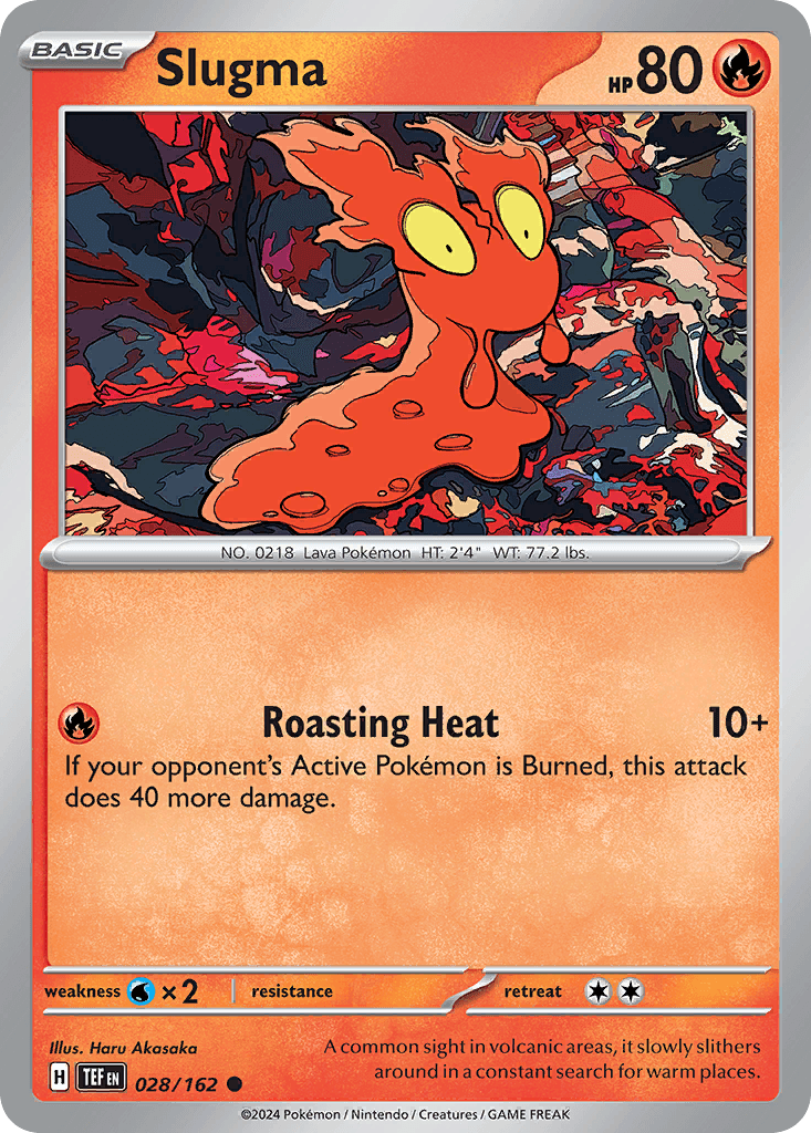 Slugma Temporal Forces card