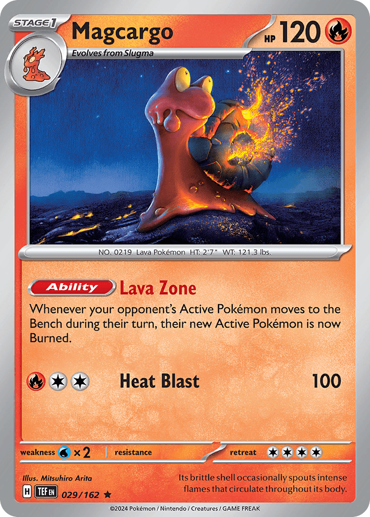 Magcargo Temporal Forces card