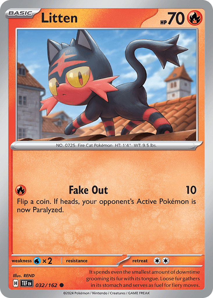 Litten Temporal Forces card