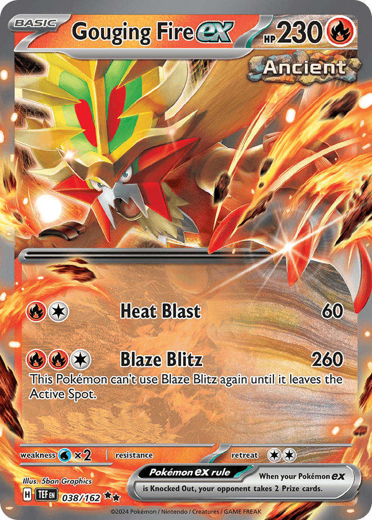 Gouging Fire ex Temporal Forces card