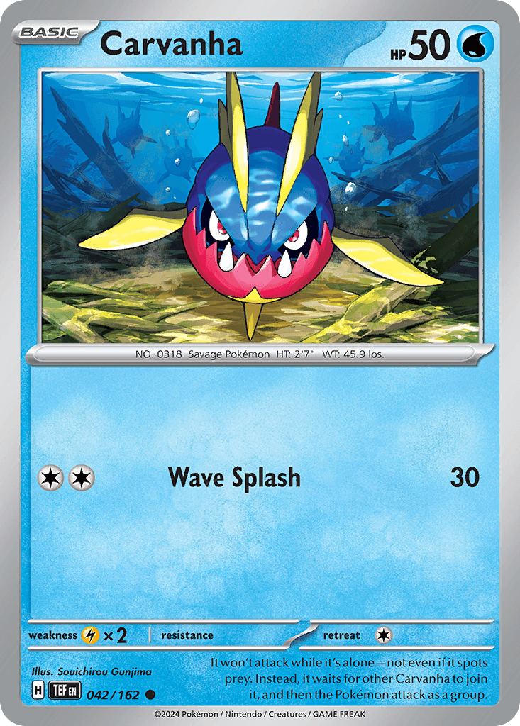 Carvanha Temporal Forces card