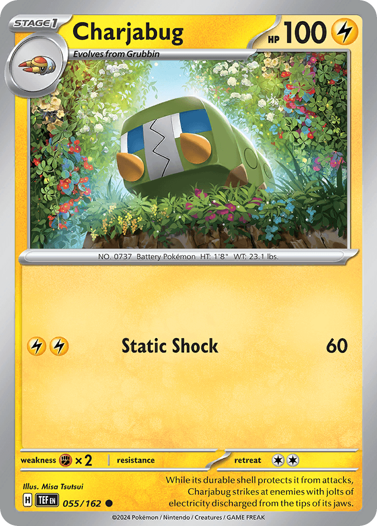 Charjabug Temporal Forces card