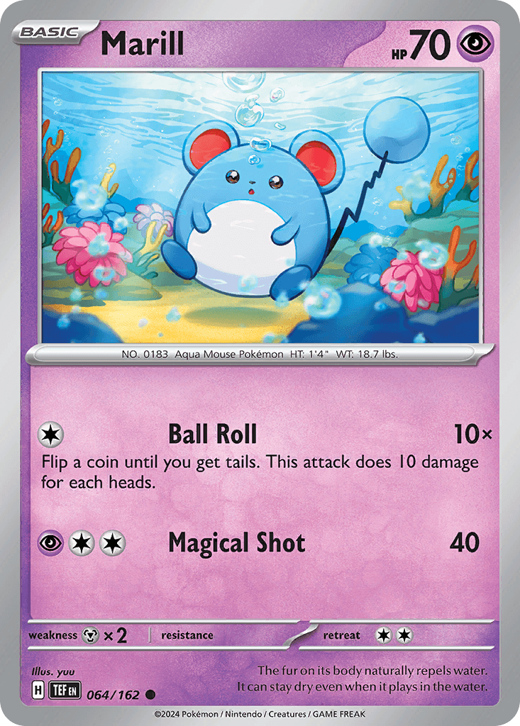 Marill Temporal Forces card
