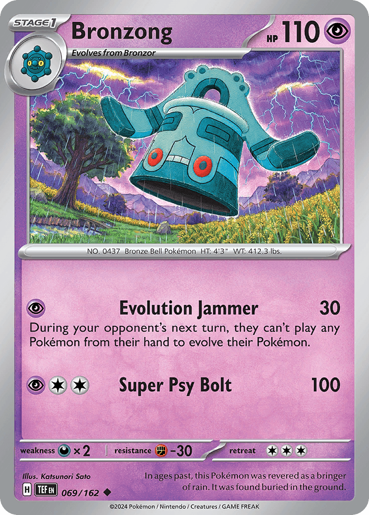 Bronzong Temporal Forces card