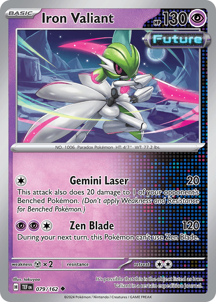 Iron Valiant Temporal Forces card