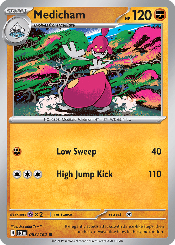 Medicham Temporal Forces card