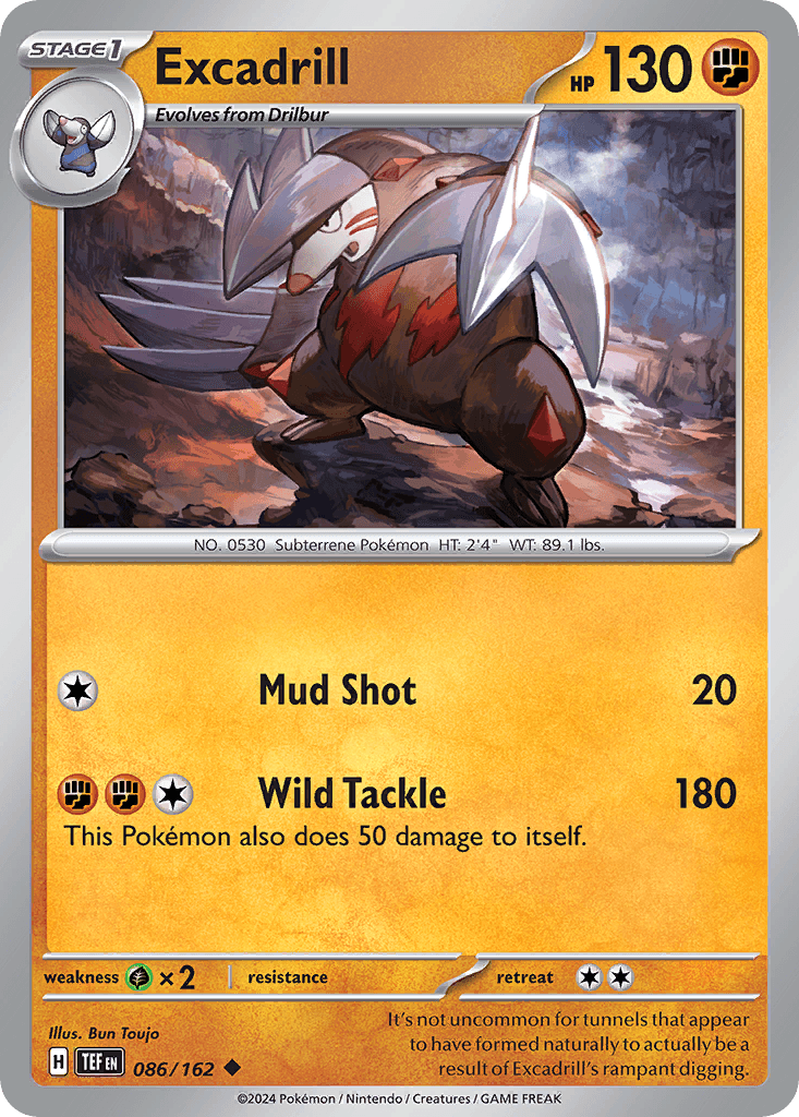 Excadrill Temporal Forces card