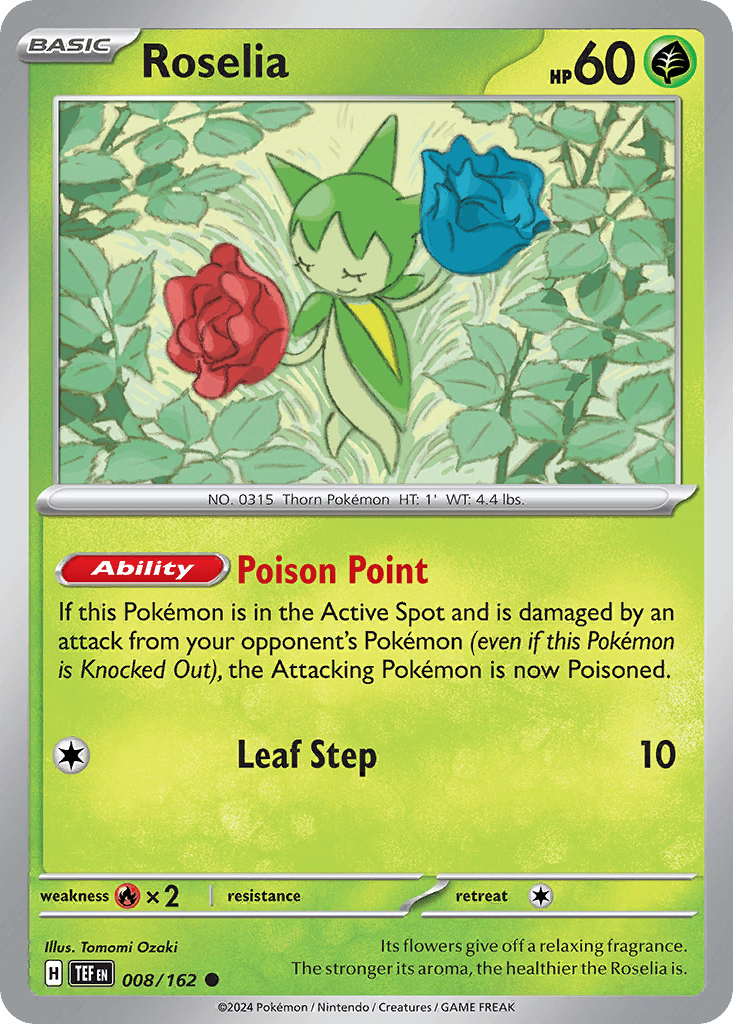 Roselia Temporal Forces card