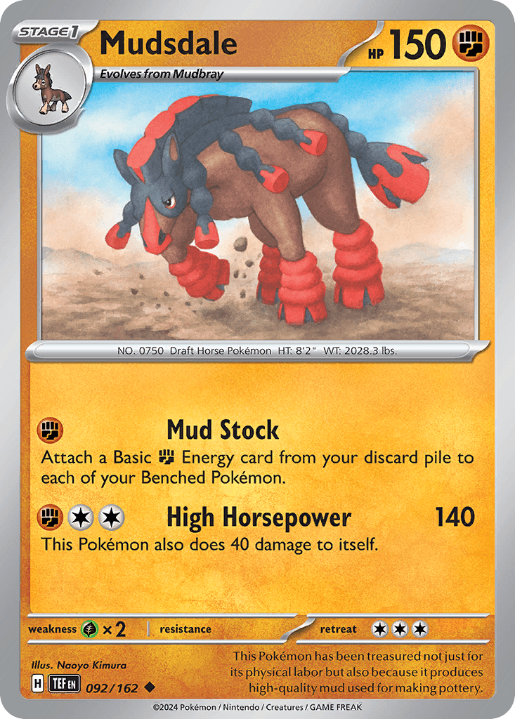 Mudsdale Temporal Forces card