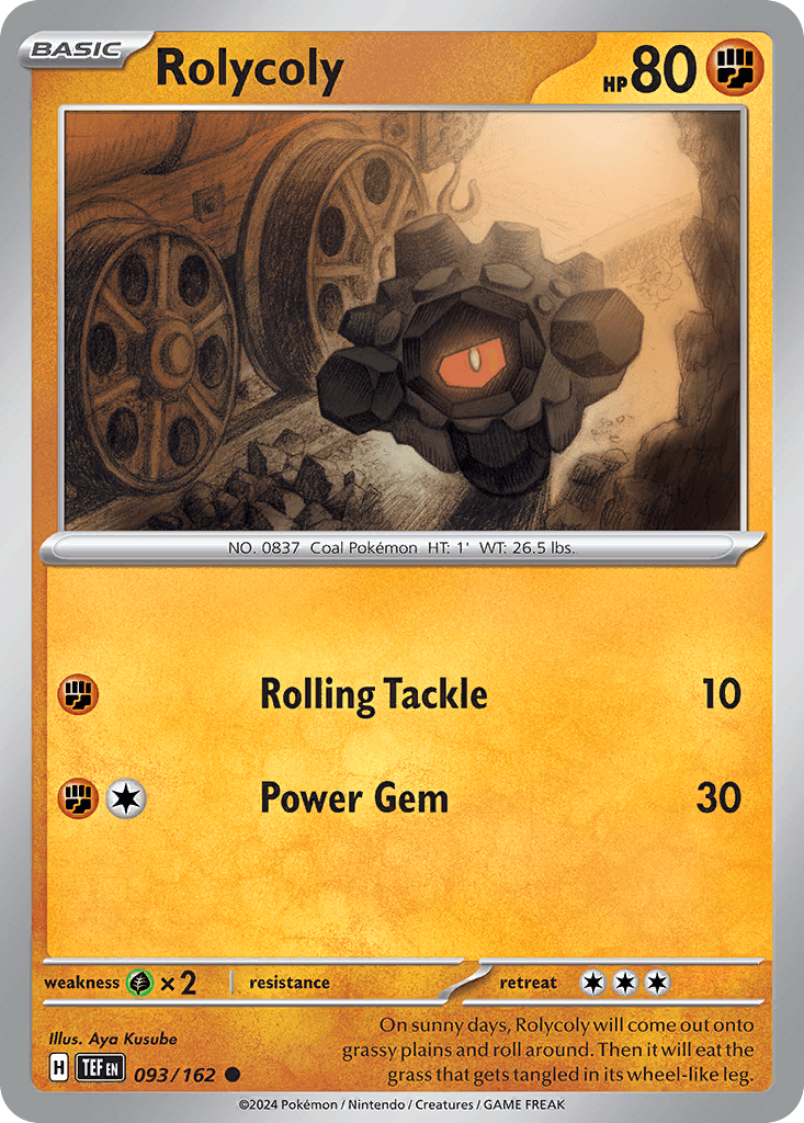 Rolycoly Temporal Forces card