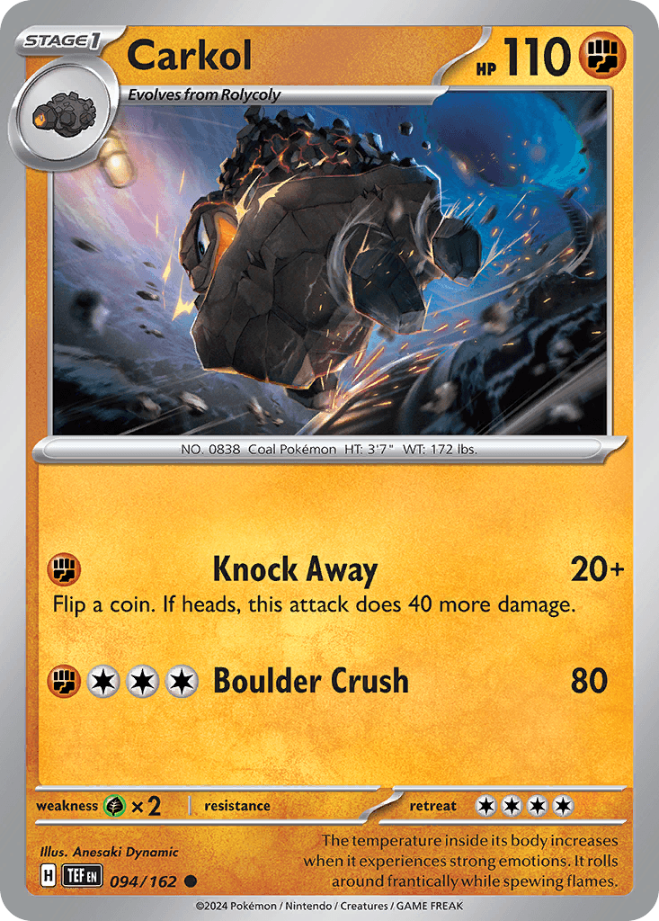 Carkol Temporal Forces card