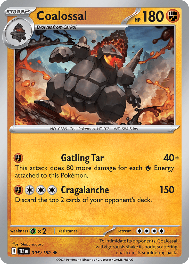 Coalossal Temporal Forces card