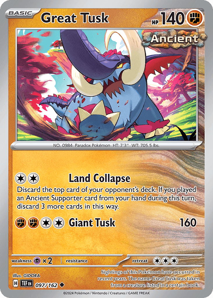 Great Tusk Temporal Forces card