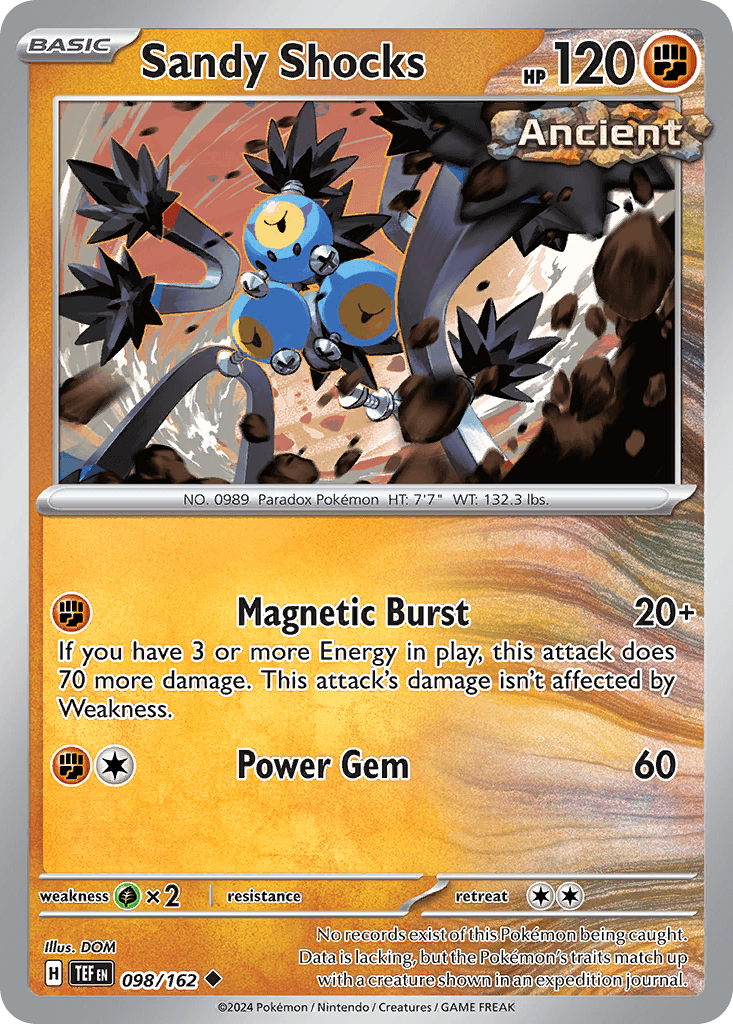 Sandy Shocks Temporal Forces card