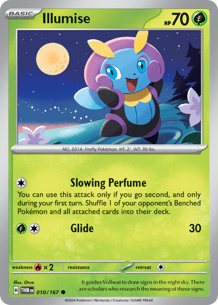 Illumise Twilight Masquerade card
