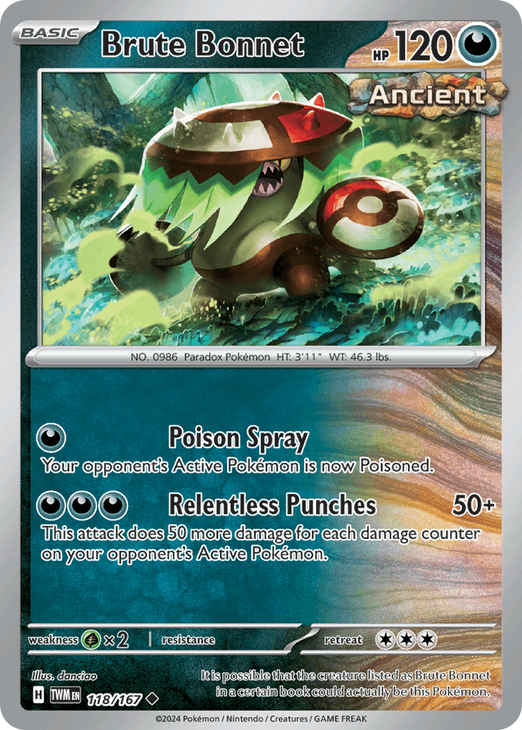 Brute Bonnet Twilight Masquerade card