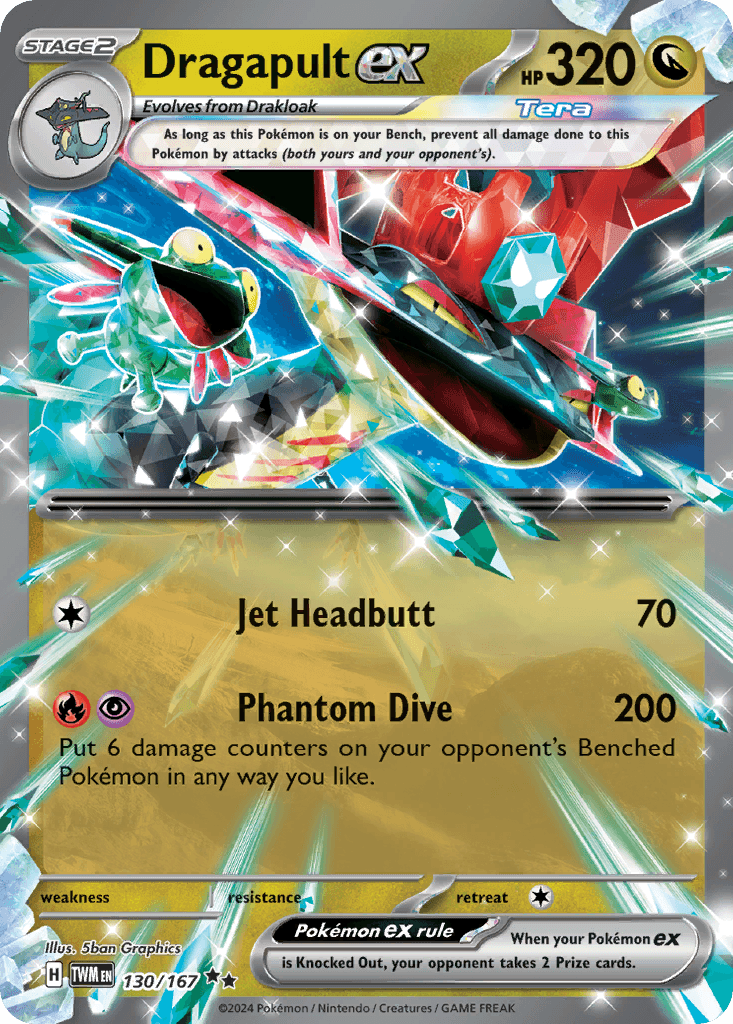 Dragapult ex Twilight Masquerade card