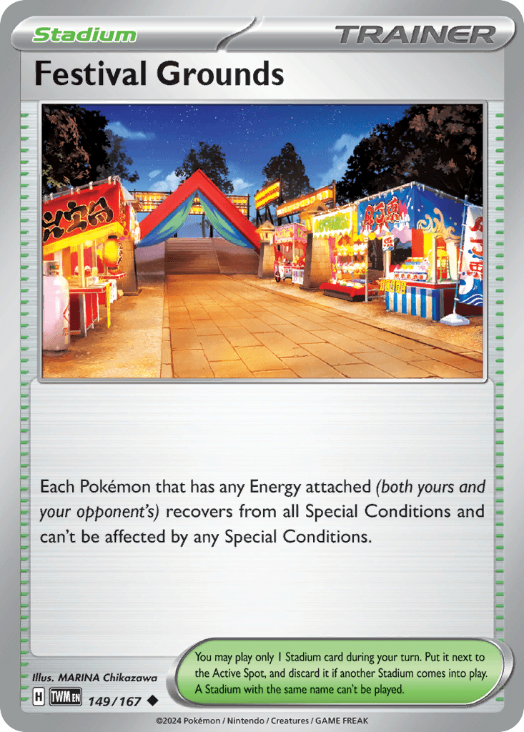 Festival Grounds Twilight Masquerade card