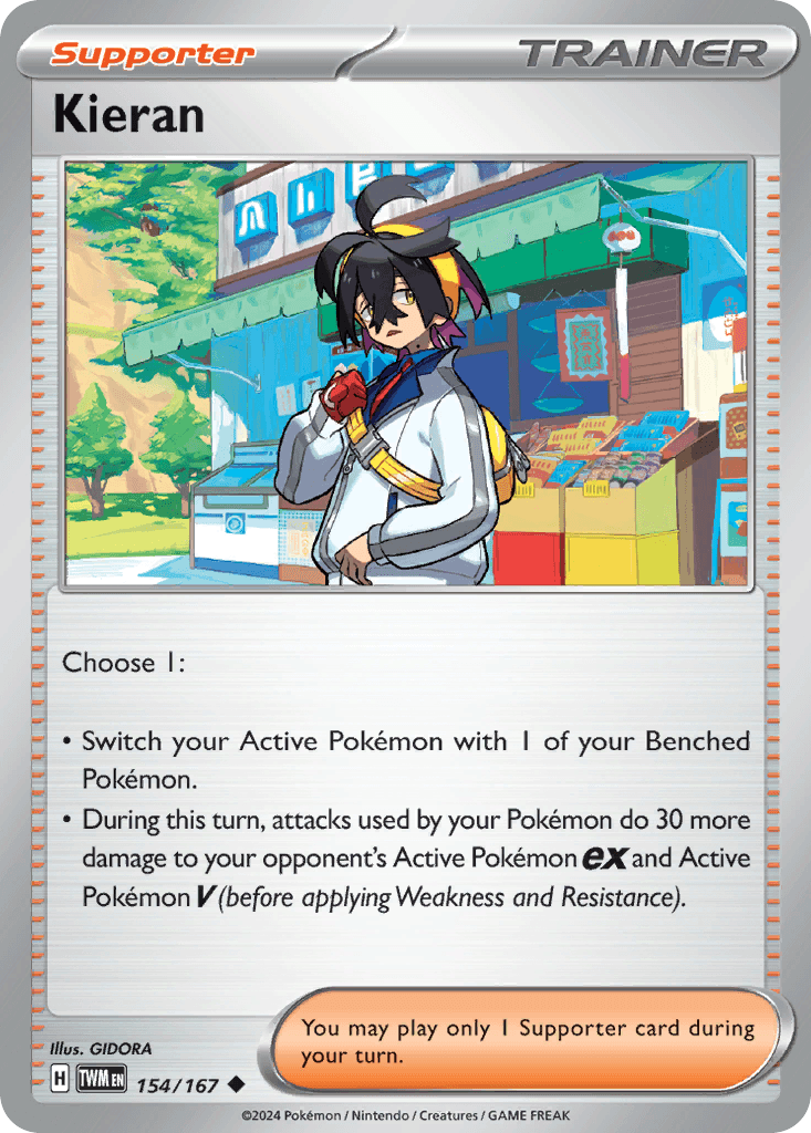 Kieran Twilight Masquerade card