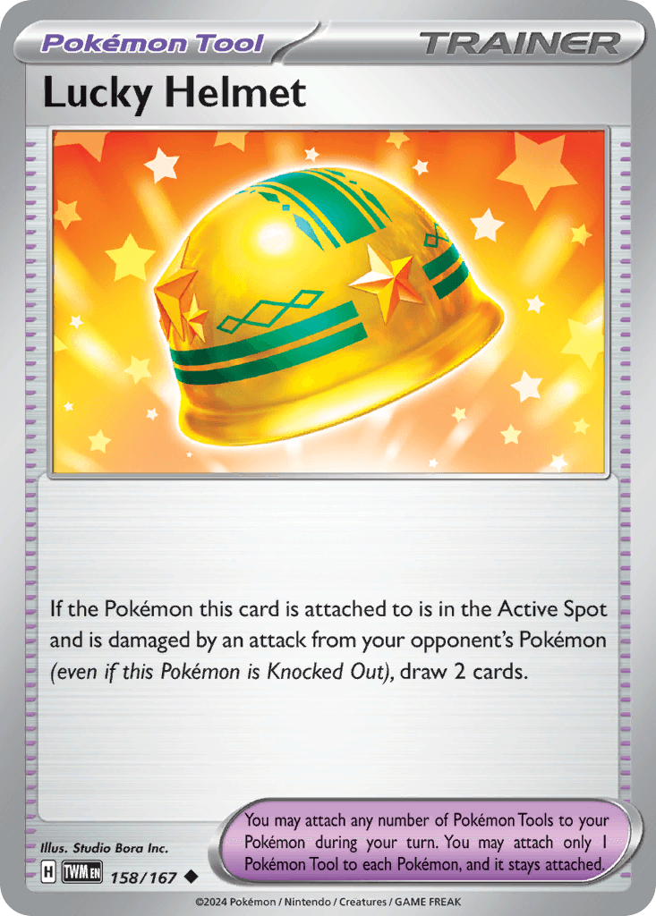 Lucky Helmet Twilight Masquerade card