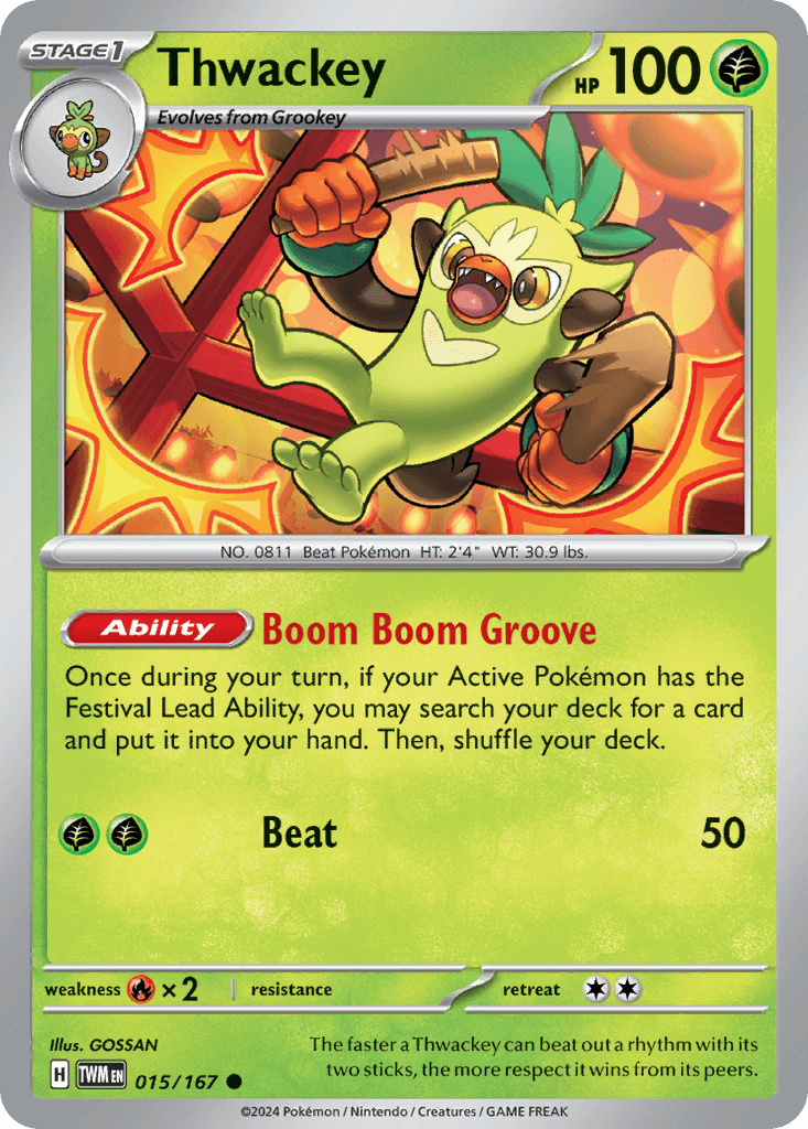 Thwackey Twilight Masquerade card