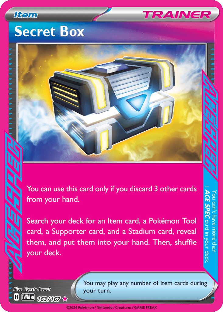 Secret Box Twilight Masquerade card