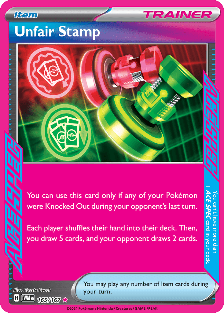 Unfair Stamp Twilight Masquerade card