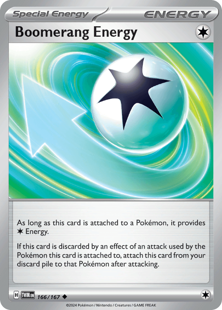 Boomerang Energy Twilight Masquerade card