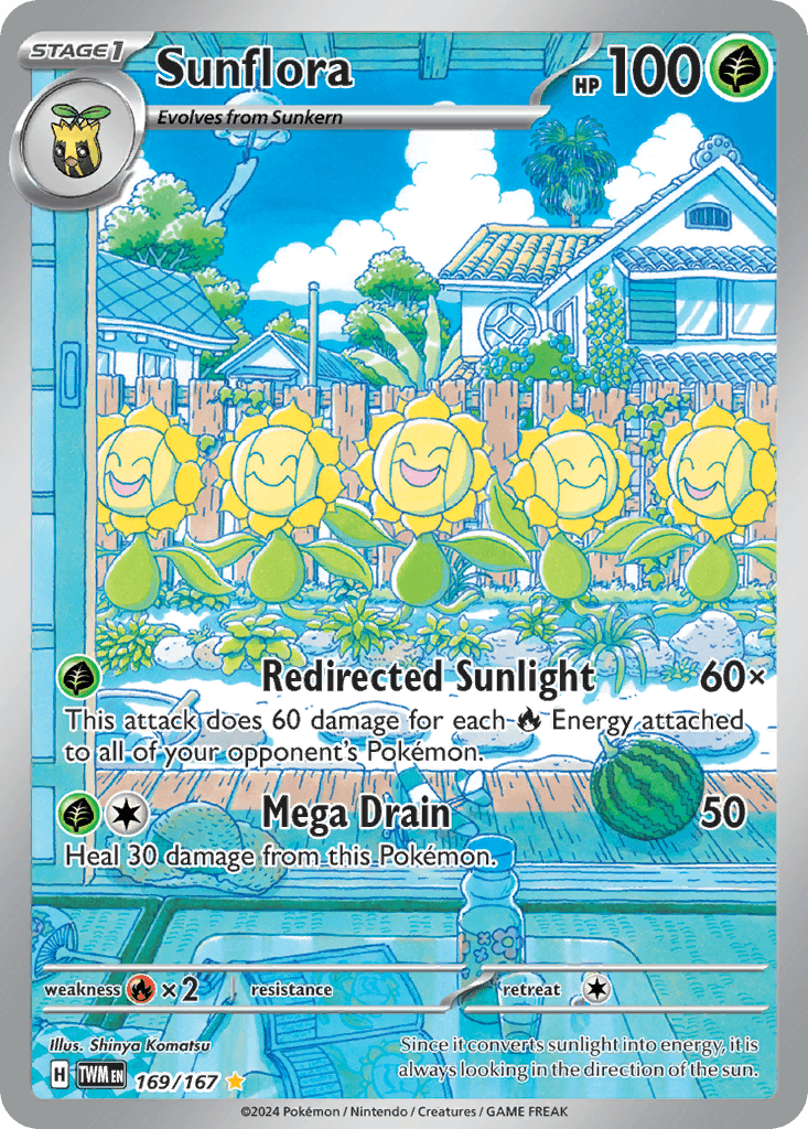 Sunflora Twilight Masquerade card