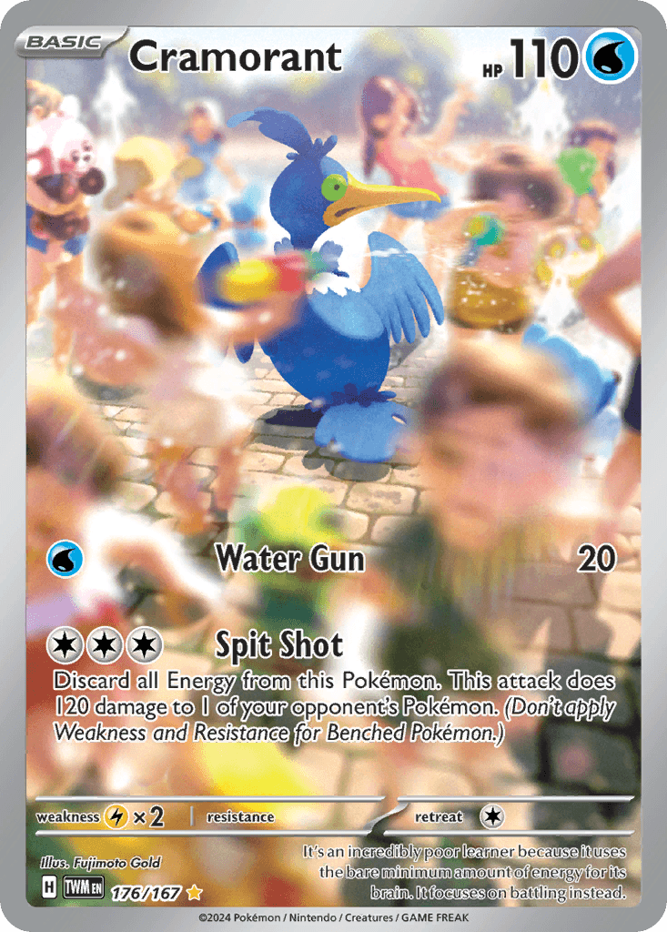 Cramorant Twilight Masquerade card