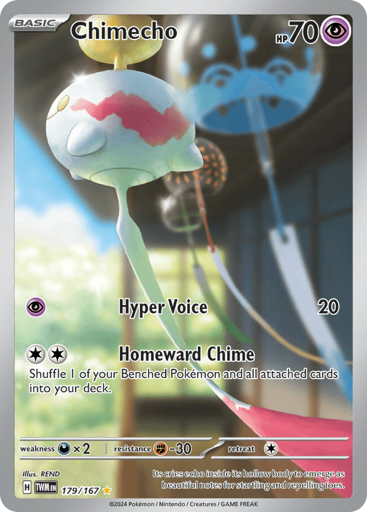 Chimecho Twilight Masquerade card