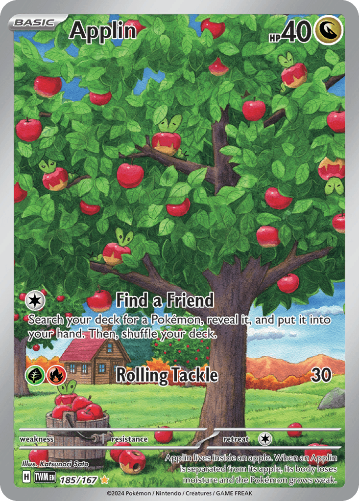 Applin Twilight Masquerade card